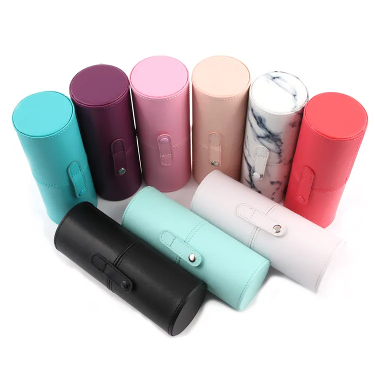 Different Size Round Fancy Makeup Brush PU Holder Storage Private Label For Cosmetic Organizer
Different Size Round Fancy Makeup Brush PU Holder Storage Private Label For Cosmetic Organizer