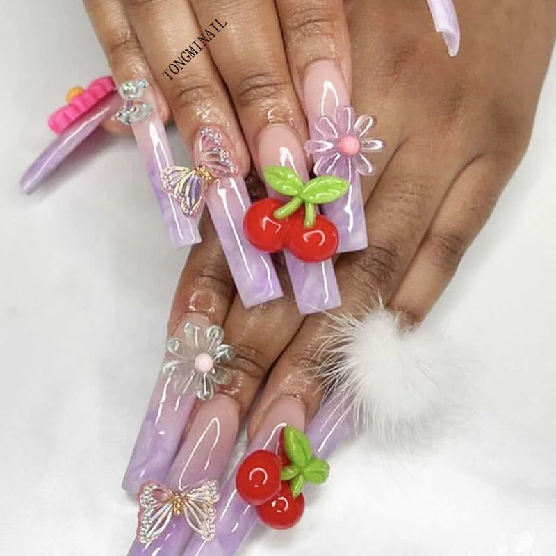 3D Cherry Nail Charm Decals Trendy Cute Nail Decoration Tool Luxury 3D Nail Rhinestones Decoration, Picture
3D Cherry Nail Charm Decals Trendy Cute Nail Decoration Tool Luxury 3D Nail Rhinestones Decoration, Picture