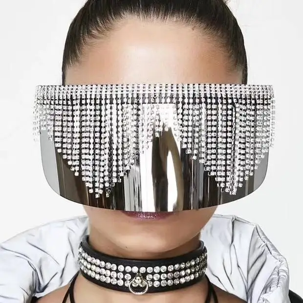 UV400 Mens Mask Drive Windshield Diamond Rhinestone Crystal Outdoor Visor Cycling Sports Shades Sunglasses 2020, Custom colors
UV400 Mens Mask Drive Windshield Diamond Rhinestone Crystal Outdoor Visor Cycling Sports Shades Sunglasses 2020, Custom colors