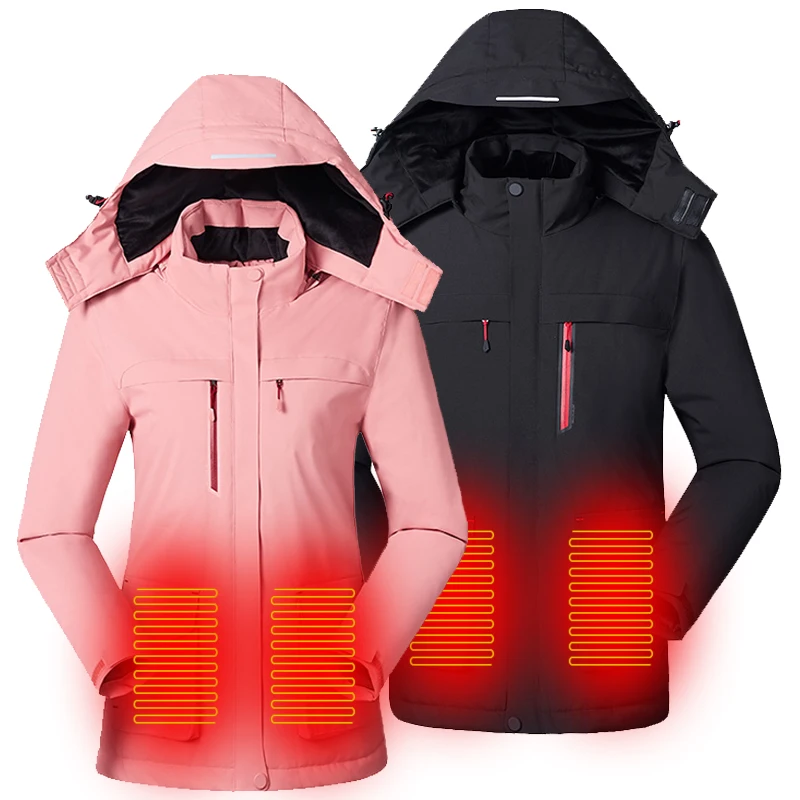 Custom Windproof Waterproof Winter Jacket Woman Men Ski 3 Seconds Quick Heat Temperature Controller Heated Hoodie Coat Jacket, Black,blue,red,deep green
Custom Windproof Waterproof Winter Jacket Woman Men Ski 3 Seconds Quick Heat Temperature Controller Heated Hoodie Coat Jacket, Black,blue,red,deep green