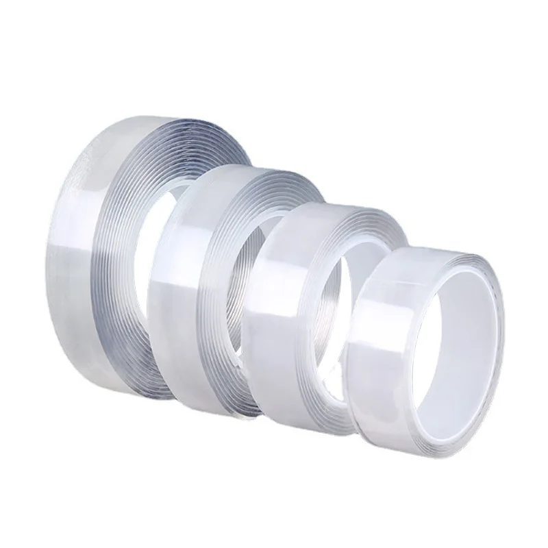 Sticker double-side transparent adhesive silicone acrylic tape nano tape
Sticker double-side transparent adhesive silicone acrylic tape nano tape