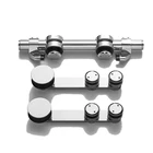 Sliding door roller system for sliding door closet