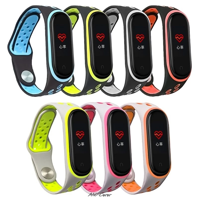 Free Ship Soft Two-color Silicone Wristband Replacement Watch Band Strap For Xiaomi Mi Band 4 3 Smart Wristband
Free Ship Soft Two-color Silicone Wristband Replacement Watch Band Strap For Xiaomi Mi Band 4 3 Smart Wristband