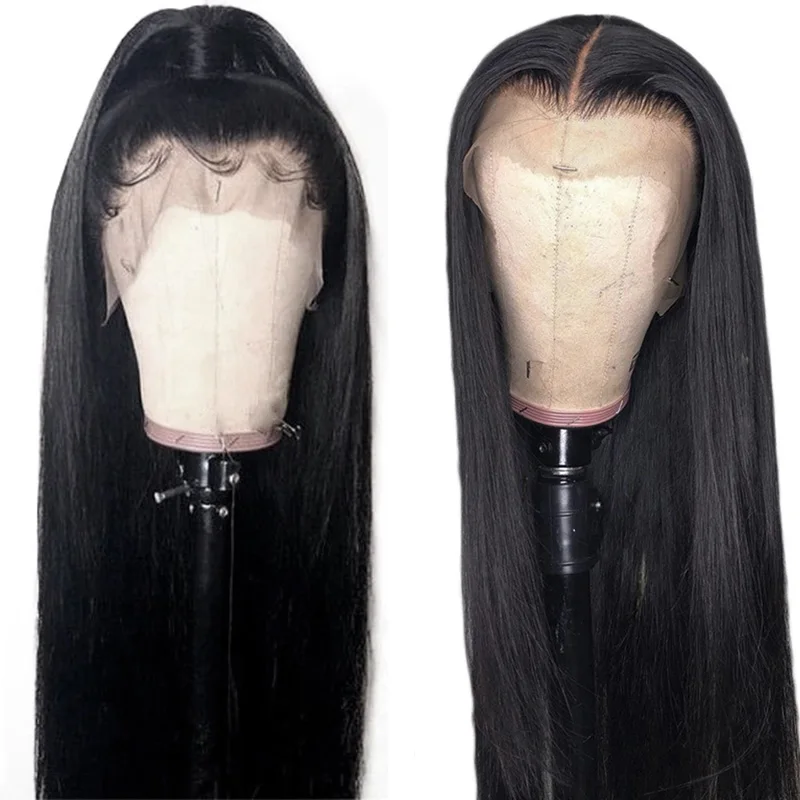 180% Density Human Hair Wigs Straight Remy Hair Wigs with Bangs HD Transparent Lace Front 100 Brazilian Human Virgin Hair Wigs
180% Density Human Hair Wigs Straight Remy Hair Wigs with Bangs HD Transparent Lace Front 100 Brazilian Human Virgin Hair Wigs
