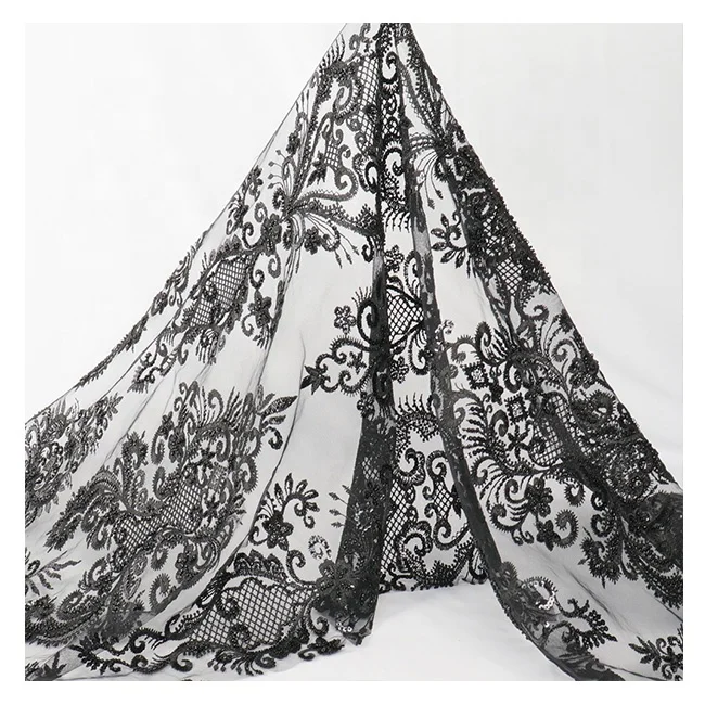China factory heavy embroidery fabric mesh with sequin fabric embroidery and lace fabric embroidery beaded for dresses women
China factory heavy embroidery fabric mesh with sequin fabric embroidery and lace fabric embroidery beaded for dresses women