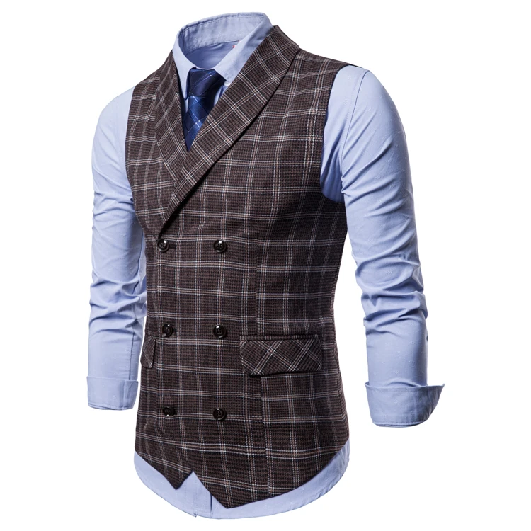 Men Formal Waistcoat Vest Business Solid Color Single Button Vest Two-pieces V Neck Casual Vest
Men Formal Waistcoat Vest Business Solid Color Single Button Vest Two-pieces V Neck Casual Vest