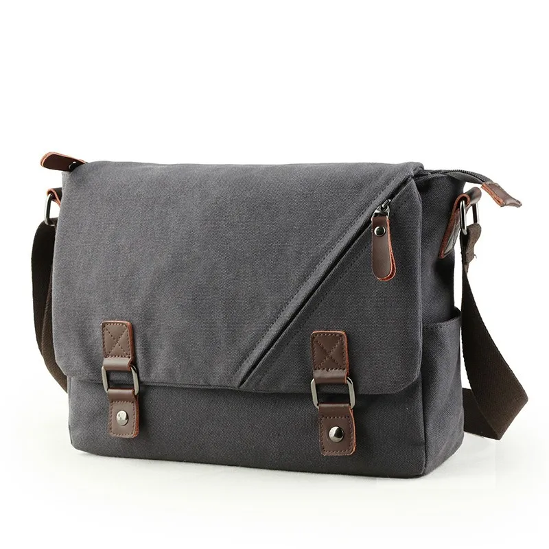 MOYYI Custom Travel Laptop Shoulder Leather Canvas Messenger Bag for Men crossbody bags, Khaki, black, brown
MOYYI Custom Travel Laptop Shoulder Leather Canvas Messenger Bag for Men crossbody bags, Khaki, black, brown