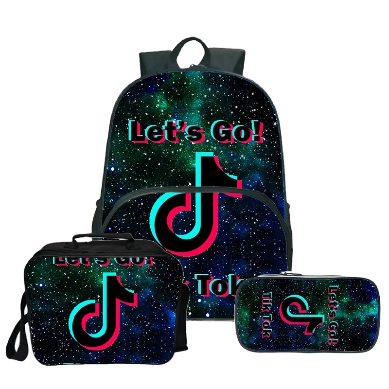 Popular Tik Tok Student Backpack Primary School Hold Books And Pencil Case Lunch Box Student School Backpack
Popular Tik Tok Student Backpack Primary School Hold Books And Pencil Case Lunch Box Student School Backpack