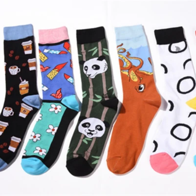 Autumn 2021 new wholesale men's socks multicolored tile pattern tube socks personality women long socks
Autumn 2021 new wholesale men's socks multicolored tile pattern tube socks personality women long socks
