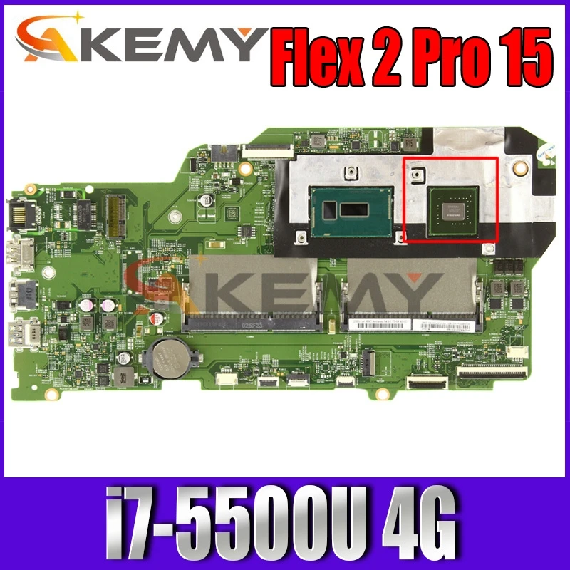 FOR Flex 2 Pro 15 Laptop Motherboard 5B20H33198 W/ i7-5500U CPU DDR3 448.03G01.0021 DDR3 N15S-GT-S-A2 GPU
FOR Flex 2 Pro 15 Laptop Motherboard 5B20H33198 W/ i7-5500U CPU DDR3 448.03G01.0021 DDR3 N15S-GT-S-A2 GPU