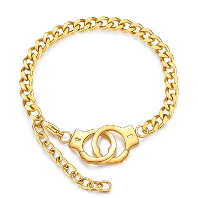 Stainless Steel Bracelet Women Link Chain Couple Bracelets Handcuff Bracelet for Women Men, Picture shows
Stainless Steel Bracelet Women Link Chain Couple Bracelets Handcuff Bracelet for Women Men, Picture shows
