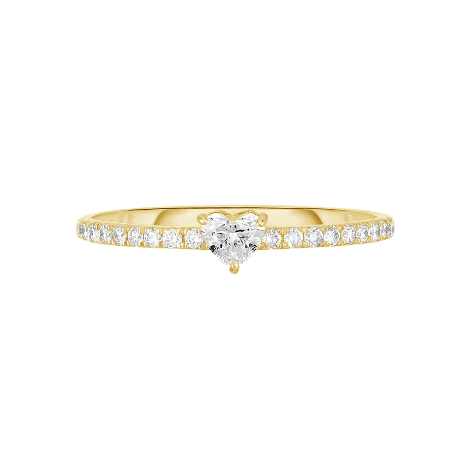 wholesale minimalist jewelry 925 sterling silver jewelry 18K gold plated heart pave diamond ring for women
wholesale minimalist jewelry 925 sterling silver jewelry 18K gold plated heart pave diamond ring for women
