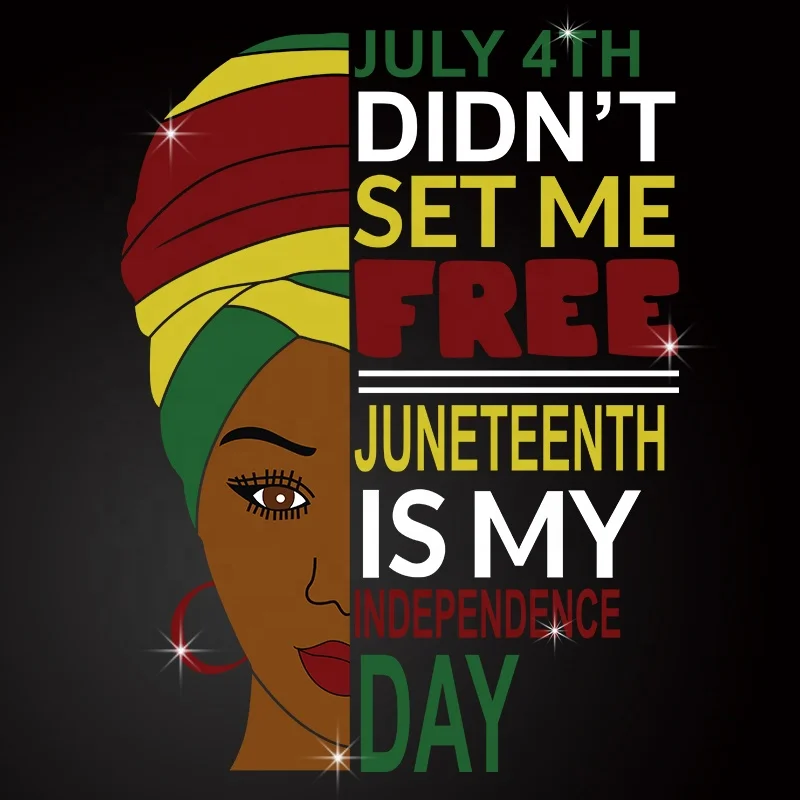 Custom Juneteenth Freedom Iron-on Afro Girl Heat Press Transfer Iron on Heat Transfer Sticker for Jersey, Green,yellow,red
Custom Juneteenth Freedom Iron-on Afro Girl Heat Press Transfer Iron on Heat Transfer Sticker for Jersey, Green,yellow,red