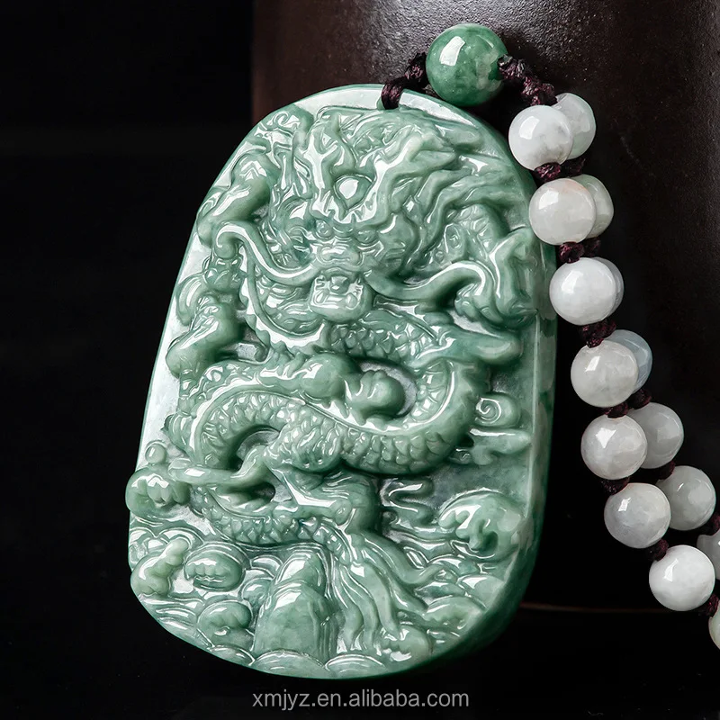 Certified Grade A Natural Jade Domineering Dragon King Longteng Four Seas Pendant Ice Jade Mens Necklace Women Pendant
Certified Grade A Natural Jade Domineering Dragon King Longteng Four Seas Pendant Ice Jade Mens Necklace Women Pendant