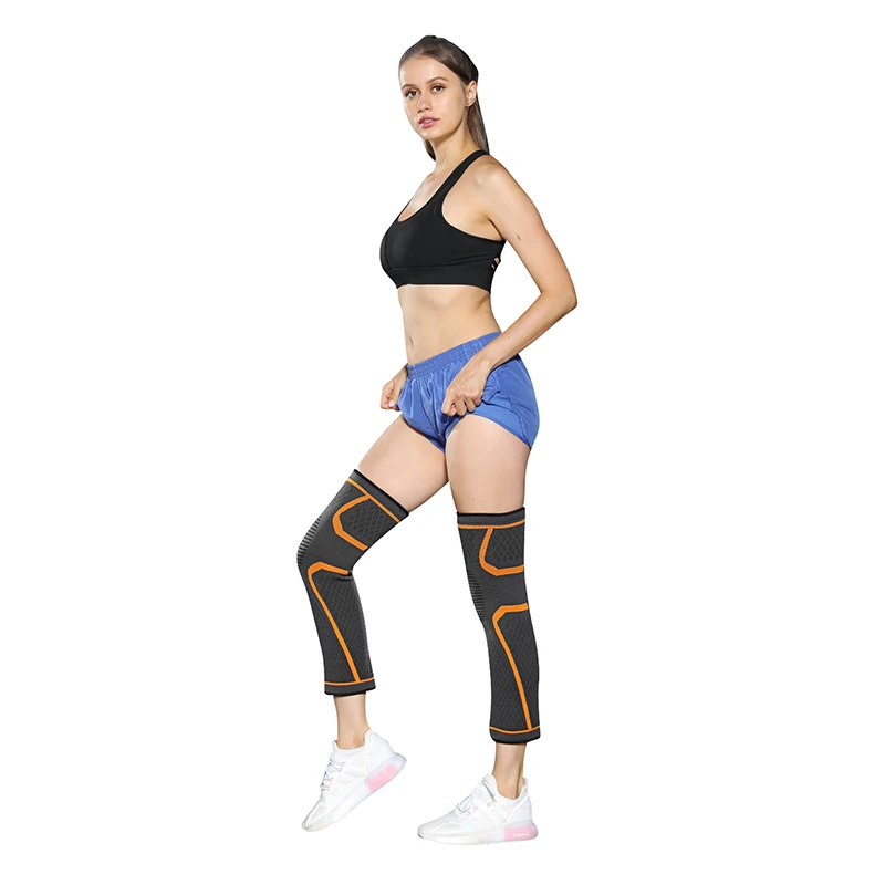 Factory Direct Price Leg Knee Protector Pad Sleeve Multi-color Knitted Anti-slip Knee Cap For Professional Sports Gear, Customized color
Factory Direct Price Leg Knee Protector Pad Sleeve Multi-color Knitted Anti-slip Knee Cap For Professional Sports Gear, Customized color