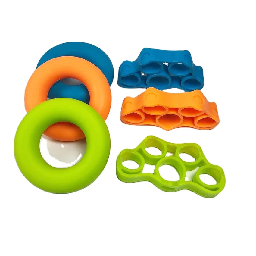 Therapy fitness Silicone Hand Grip resistance strengthener set, Silicone finger resistance exercise set
Therapy fitness Silicone Hand Grip resistance strengthener set, Silicone finger resistance exercise set