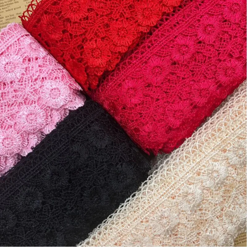 Wholesale Popular Polyester Flower Guipure Embroidery Lace Trim, As shown in the figure
Wholesale Popular Polyester Flower Guipure Embroidery Lace Trim, As shown in the figure