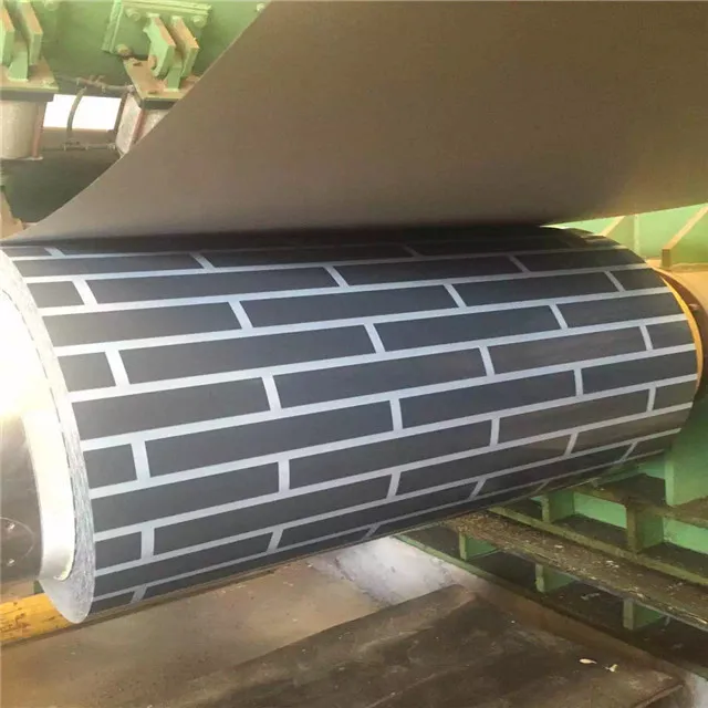 Imitate Brick pattern print PPGI/PPGL steel with competitive price