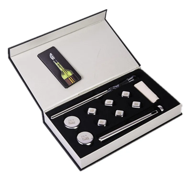 2021 Amazon Top Seller Frozen Liquid silver Diamond stainless steel Ice Cubes Gift Box With Wine Chiller Stick
2021 Amazon Top Seller Frozen Liquid silver Diamond stainless steel Ice Cubes Gift Box With Wine Chiller Stick