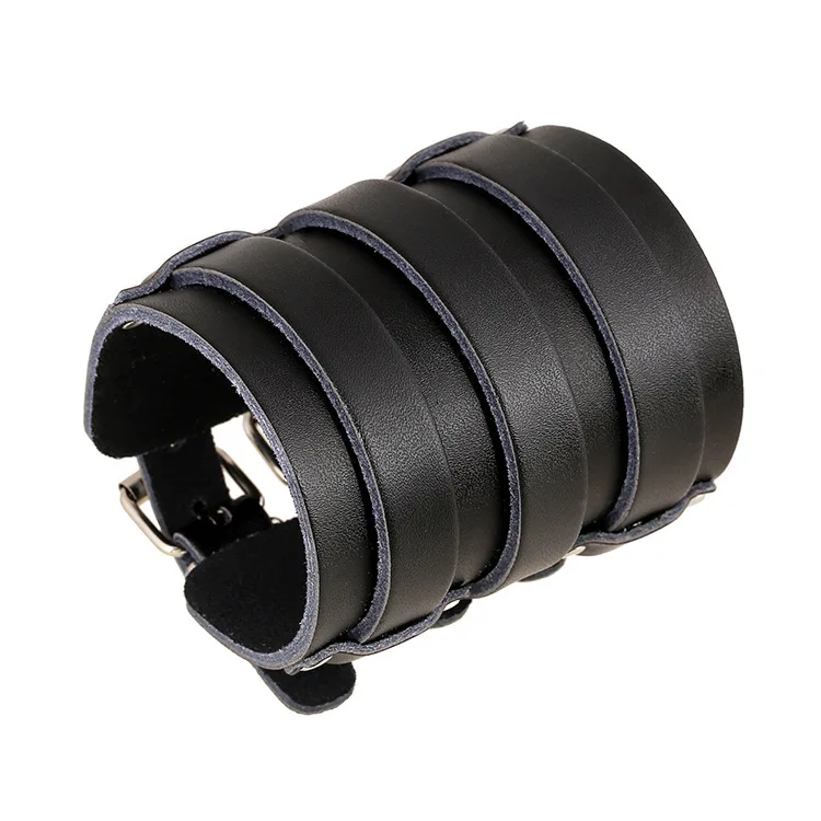Hot selling new design punk style wide band cow leather statement locomotive men bracelet, As pic
Hot selling new design punk style wide band cow leather statement locomotive men bracelet, As pic