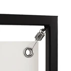 Advertising poster stand Indoor 50 x 150 cm Double Side Display Hanging Poster Stand