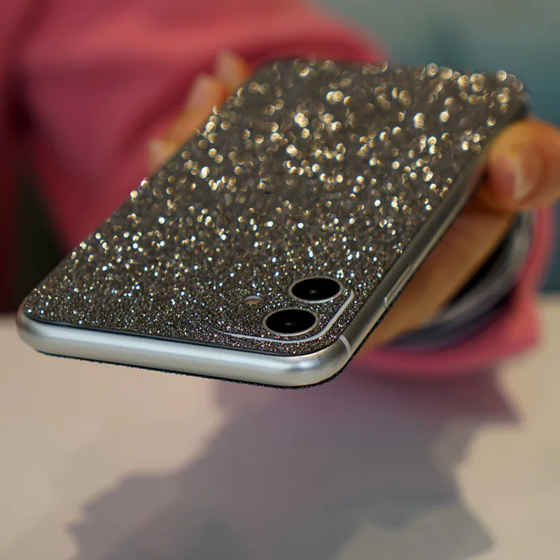 Hot sale mobile phone full skin for iphone 11 12 pro max glitter sticker skin wrap decal
Hot sale mobile phone full skin for iphone 11 12 pro max glitter sticker skin wrap decal