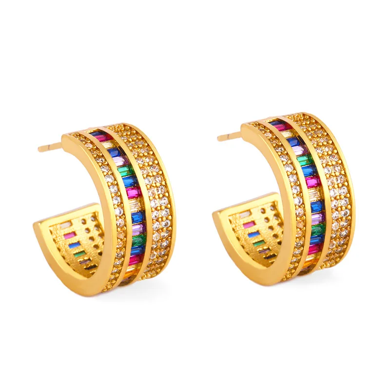 Dylam Copper Earrings Brass Women Gold Plated Stud 14K Jewelry Wholesale Mixed Jewery Colored Earring Vintage Loop
Dylam Copper Earrings Brass Women Gold Plated Stud 14K Jewelry Wholesale Mixed Jewery Colored Earring Vintage Loop