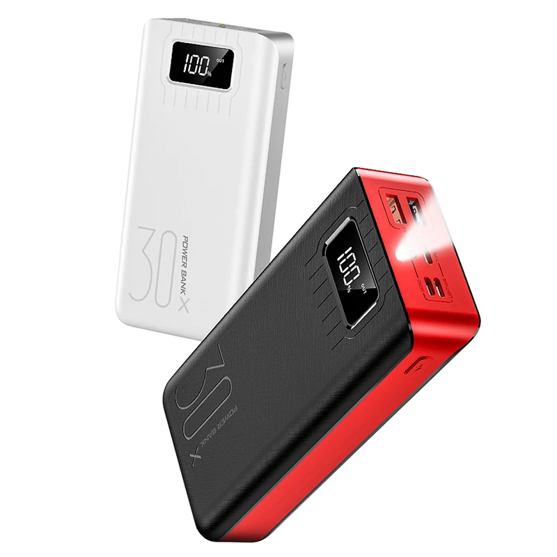 2021 large capacity 30000mah Power Bank led display portable charger battery mobile phone powerbank for Iphone
2021 large capacity 30000mah Power Bank led display portable charger battery mobile phone powerbank for Iphone
