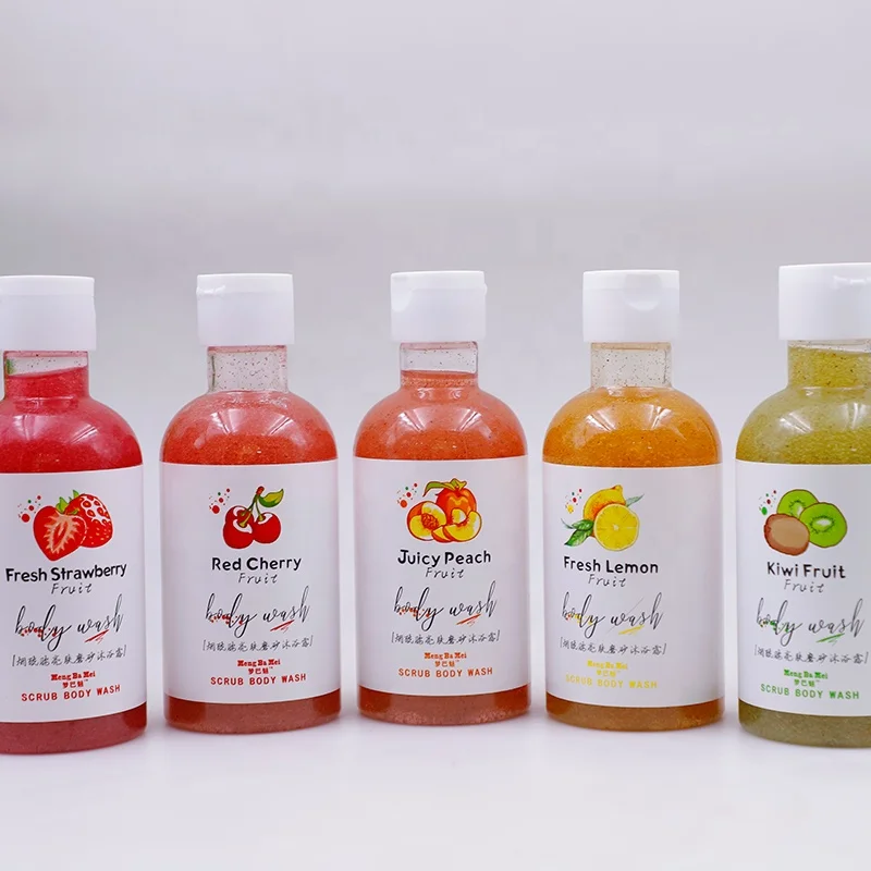 Wholesale Private Label Body Scrub Different Fruity Niacinamide Brightening Scrub Shower Gel Body Wash
Wholesale Private Label Body Scrub Different Fruity Niacinamide Brightening Scrub Shower Gel Body Wash