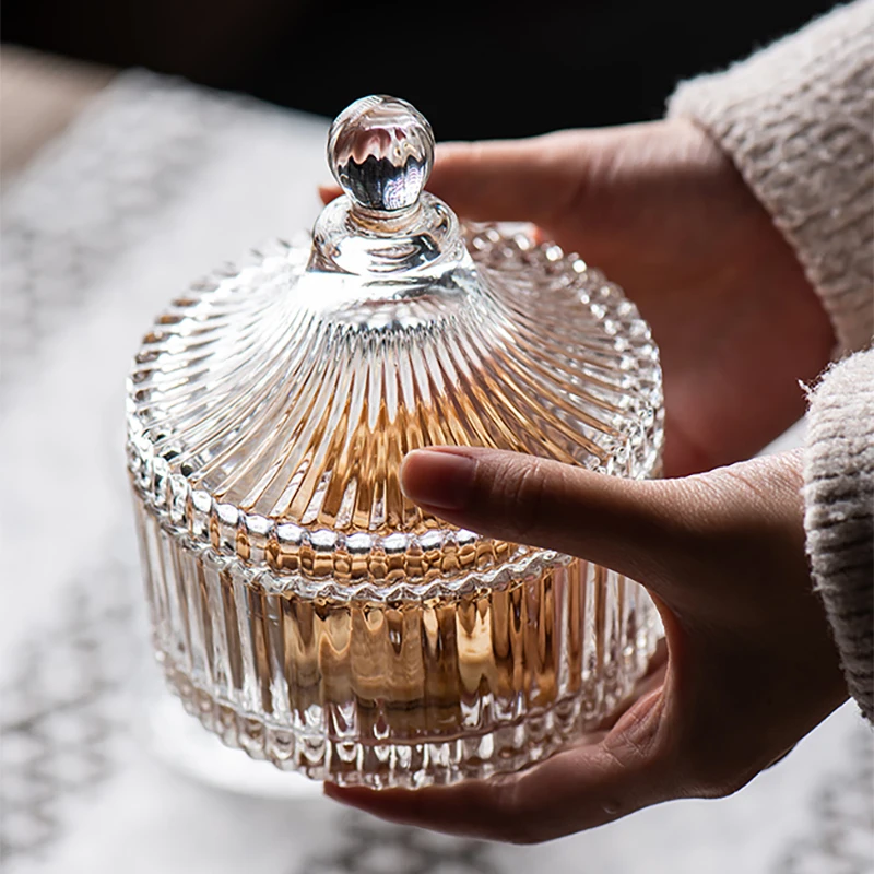 Luxury Crystal Candy Aromatherapy Pot Cotton Swab Glass Container Household Jewelry Jar Gift Box Home Decoration
Luxury Crystal Candy Aromatherapy Pot Cotton Swab Glass Container Household Jewelry Jar Gift Box Home Decoration