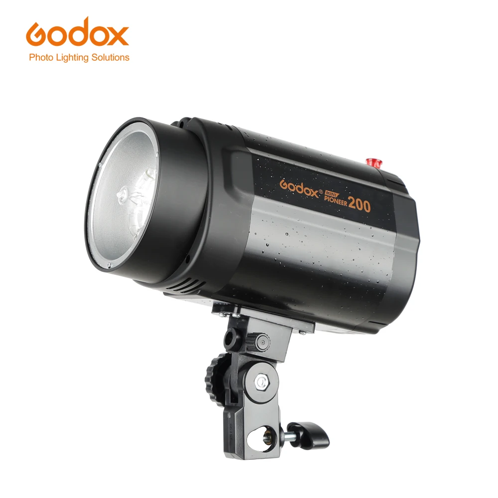 

Godox 200W Moonlight Photography Photo Studio Strobe Flash Light Head (Mini Studio Flash), Black