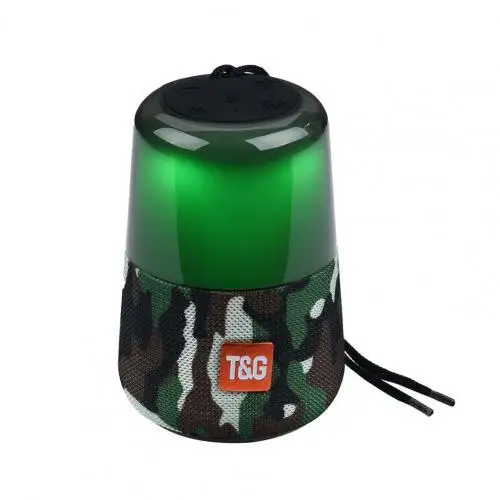 

Promotional gift oem New TG168 speaker LED Breathing Light Portable mini song Loudspeakers audio system sound speakers With Rope