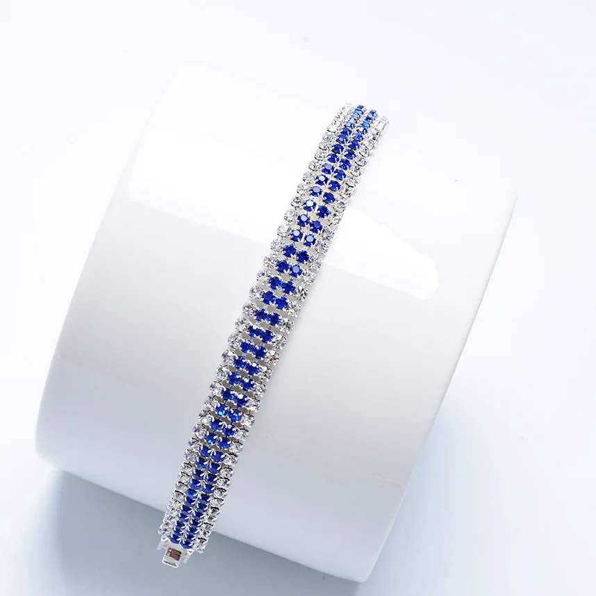 New Arrival Fashion Luxury Simple Full Rhinestone Bangle Wedding Elegant Four Rows Crystal Rhinestone Bracelet for Bride, Picture
New Arrival Fashion Luxury Simple Full Rhinestone Bangle Wedding Elegant Four Rows Crystal Rhinestone Bracelet for Bride, Picture