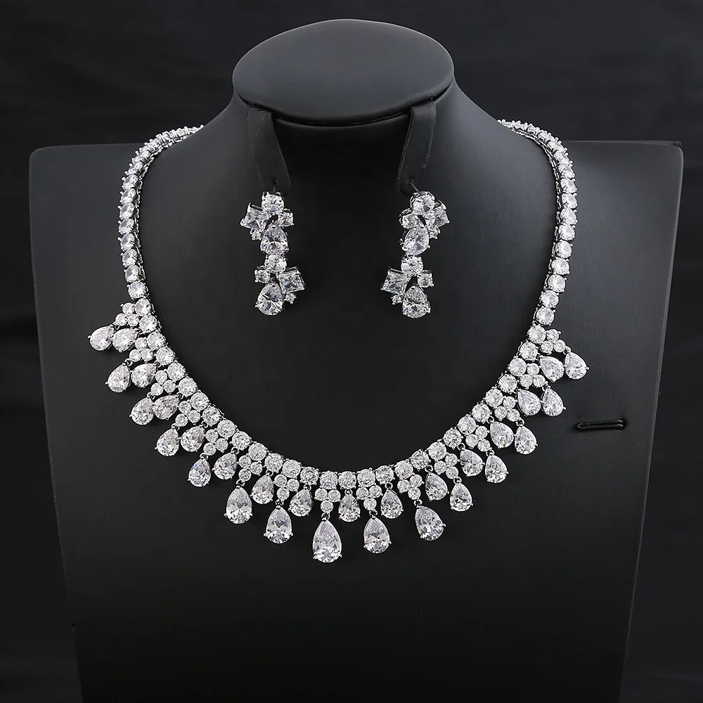 Wedding accessories Fashion jewelry 2021 Necklaces Ladies jewellery Zircon Bridal Jewelry Sets, Picture shows
Wedding accessories Fashion jewelry 2021 Necklaces Ladies jewellery Zircon Bridal Jewelry Sets, Picture shows