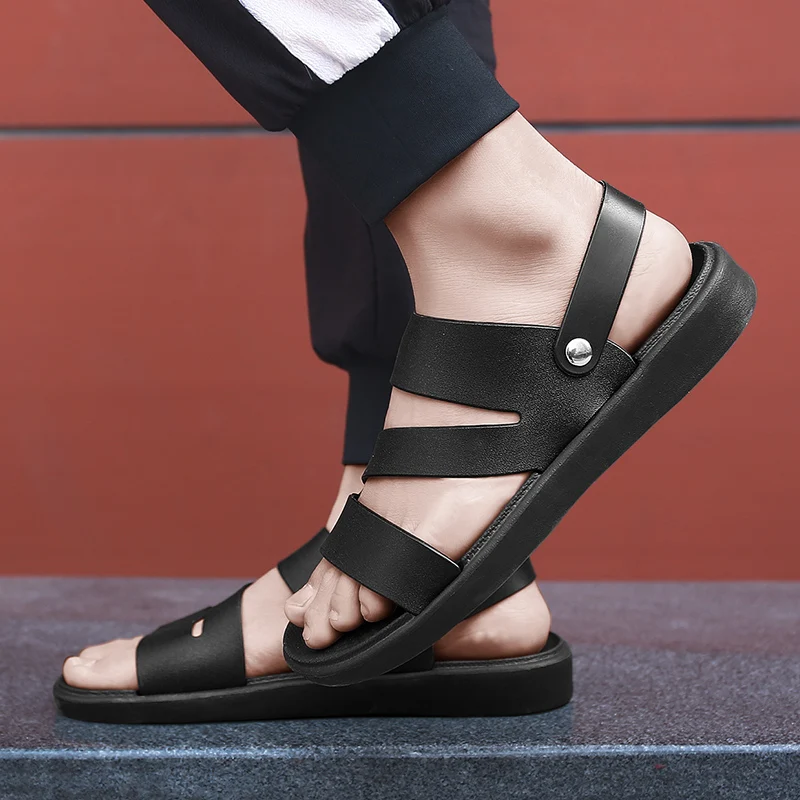 Fashion Casual Shoes Men Men Slippers 2019 Men's Sandals Open Toe Slip On Roman Summer Beach Sandals, Brown
Fashion Casual Shoes Men Men Slippers 2019 Men's Sandals Open Toe Slip On Roman Summer Beach Sandals, Brown
