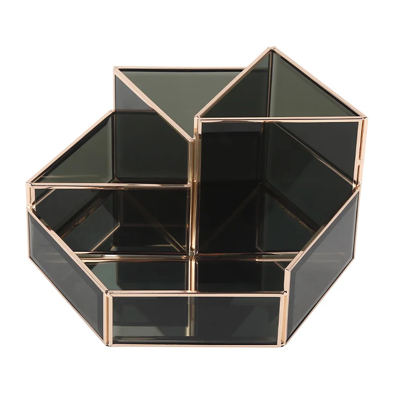 Luxury Black Glass Antiseptic Rotating Multifunction Cosmetic Storage Box Perfume Skincare Product Division Organizer Case
Luxury Black Glass Antiseptic Rotating Multifunction Cosmetic Storage Box Perfume Skincare Product Division Organizer Case