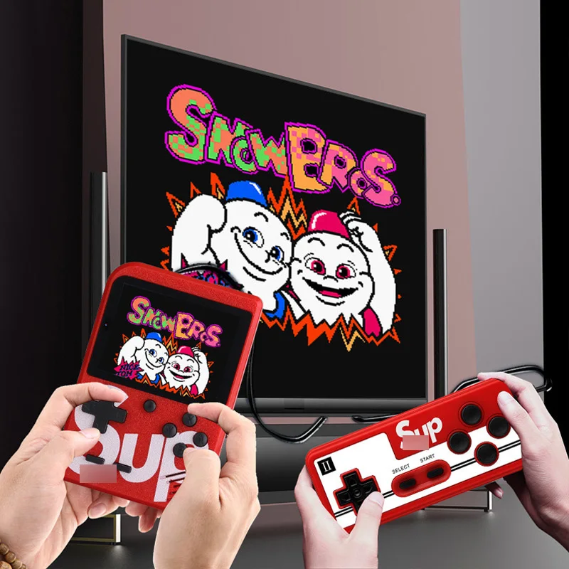 Sup Game Box Retro Classic Mini Game Two-player Machine SUP Handheld Game Console 400 In 1 christmas gift
Sup Game Box Retro Classic Mini Game Two-player Machine SUP Handheld Game Console 400 In 1 christmas gift