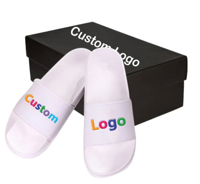Custom Logo Men PVC Slides Design Personal Logo Comfortable Flat Black Slides Customized Lady Men EVA Slippers, White/yellow/red/green/blue/black/pink
Custom Logo Men PVC Slides Design Personal Logo Comfortable Flat Black Slides Customized Lady Men EVA Slippers, White/yellow/red/green/blue/black/pink