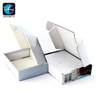 Self-Erecting white kraft corrugated paper mailer box printing corrugated paper packaging tuck top end carton mailer box