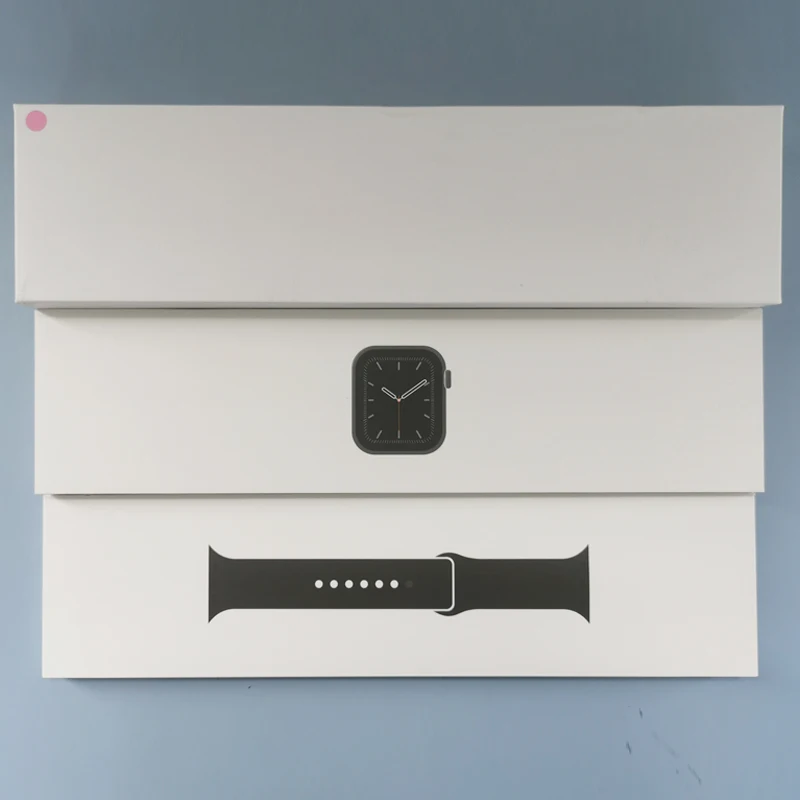 Watch series 6 iwo18 smart watch Logo box sport watch wireless charging for iPhone, Black , silver,rose gold,red ,blue
Watch series 6 iwo18 smart watch Logo box sport watch wireless charging for iPhone, Black , silver,rose gold,red ,blue
