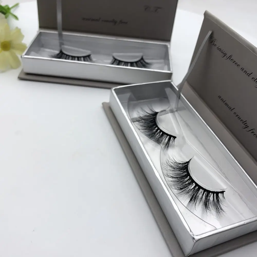 Fashion silver lashbox packaging 25mm mink eyelash bulk lasheswholesale vendor 2020, Natural black mink eyelashes
Fashion silver lashbox packaging 25mm mink eyelash bulk lasheswholesale vendor 2020, Natural black mink eyelashes