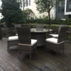 Rattan Patio Furniture 7 PCS Outdoor Dining Set