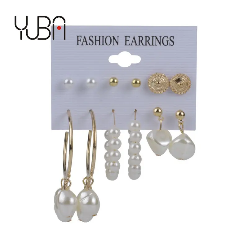 Bohemian Mixed Pearl Tassel Earring Combination Set Circle Heart Diamond Earrings 6 Pieces Dangle Hoop Earring Set, Picture
Bohemian Mixed Pearl Tassel Earring Combination Set Circle Heart Diamond Earrings 6 Pieces Dangle Hoop Earring Set, Picture