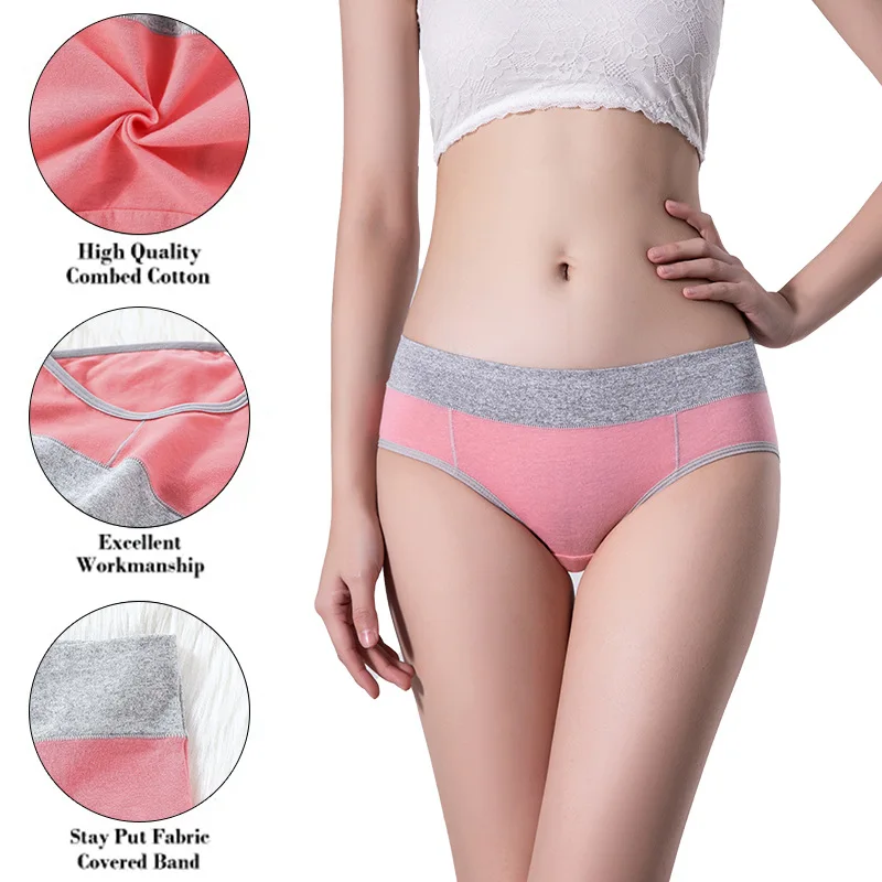 Amazon Hot Sale Women's Plus Size Underwear Breathable Period High Waist Panties Body Shaper Cotton Briefs, 15 colors
Amazon Hot Sale Women's Plus Size Underwear Breathable Period High Waist Panties Body Shaper Cotton Briefs, 15 colors