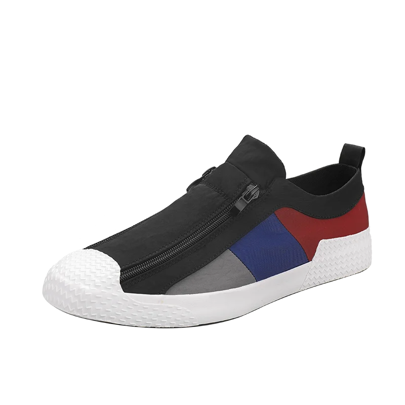 Summer Zipped Lightweight Sneakers Men Fashion Casual Walking Shoes Breathable Slip on Mens Loafers
Summer Zipped Lightweight Sneakers Men Fashion Casual Walking Shoes Breathable Slip on Mens Loafers