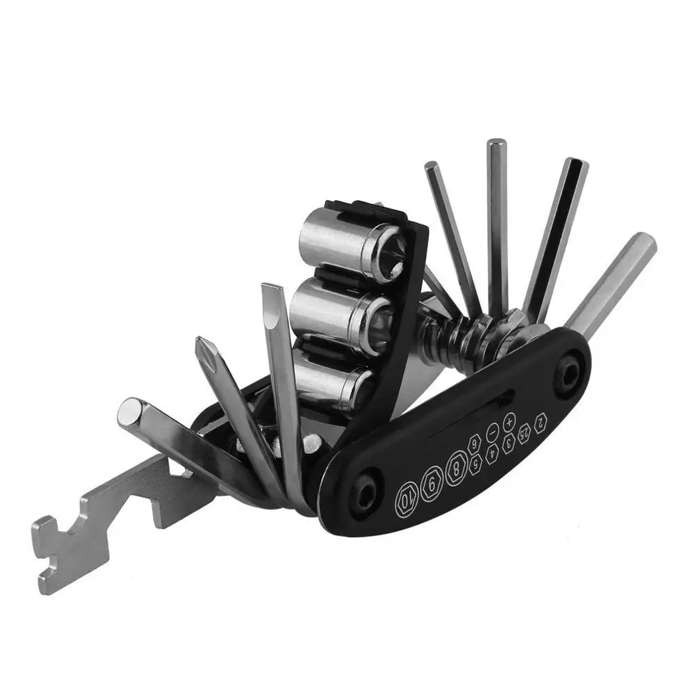 Bicycle Repair Tool Kit 16 in 1 Multifunction Bike Fix Tools Practical Bicycle Repair Tool Bike Accessory
Bicycle Repair Tool Kit 16 in 1 Multifunction Bike Fix Tools Practical Bicycle Repair Tool Bike Accessory