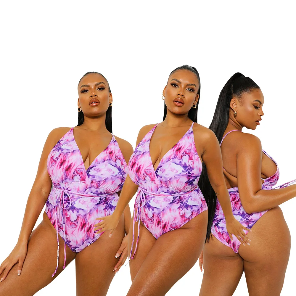 Large Size Swimwear Women One Piece Swimsuit 2021 Sexy Print Bandage Bathing Suits Summer Beach Wear Plus Size Thong Swimsuits, Purple
Large Size Swimwear Women One Piece Swimsuit 2021 Sexy Print Bandage Bathing Suits Summer Beach Wear Plus Size Thong Swimsuits, Purple