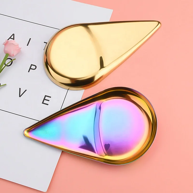 metal stainless steel water drop storage tray cosmetic snack storage box desktop jewelry storage tray, Silver,gold, rainbow,
metal stainless steel water drop storage tray cosmetic snack storage box desktop jewelry storage tray, Silver,gold, rainbow,
