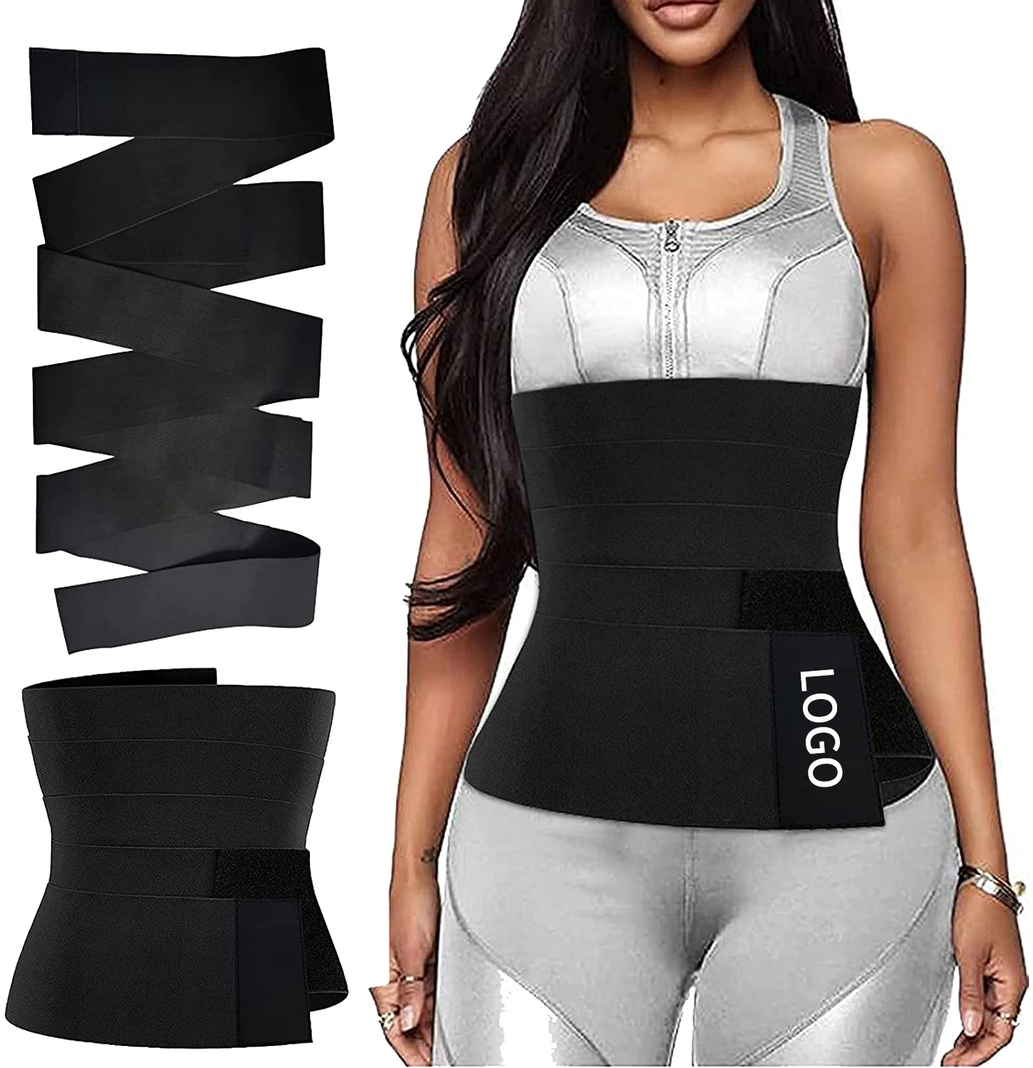Women Tummy Wrap Waist Trainer Trimmer Custom Red Black Bandage Waist Wrap Trainer Corset Shaper Belt
Women Tummy Wrap Waist Trainer Trimmer Custom Red Black Bandage Waist Wrap Trainer Corset Shaper Belt