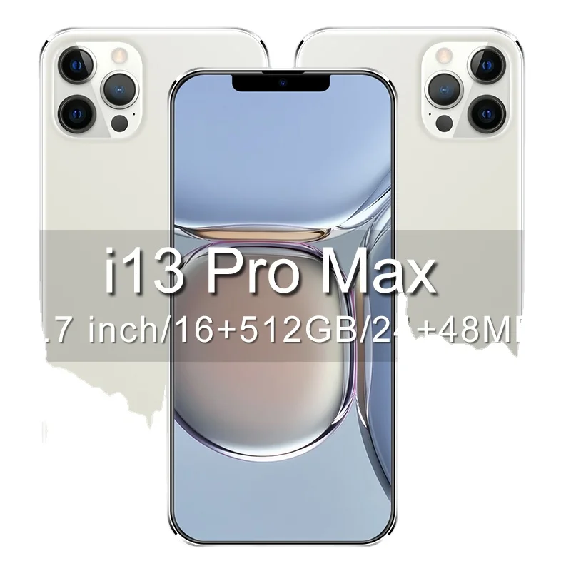 Original I13 Pro Max 6.7 Inch 16+512gb Smartphones Dual Card 5g Android Mobile Phones With High-definition Face Recognition
Original I13 Pro Max 6.7 Inch 16+512gb Smartphones Dual Card 5g Android Mobile Phones With High-definition Face Recognition